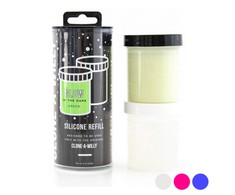 Clone-A-Willy - Refill Glow in the Dark Mėlyna Silicone
