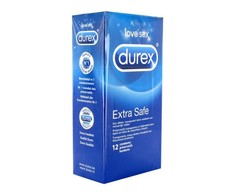 Durex Originals Extra Safe 12-Pack Classic Ultra Secure Condoms