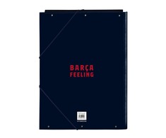 Safta Papkė su skyriais F.C. Barcelona Tamsiai mėlyna A4