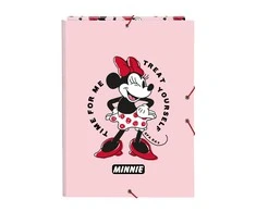Papkė su skyriais Minnie Mouse Me time Rožinė A4