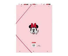 Papkė su skyriais Minnie Mouse Me time Rožinė A4