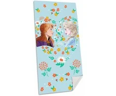 Disney Vaikiškas Euroswan paplūdimio rankšluostis 70x140cm medvilnė Frozen. Frozen FR-223T Kids Euroswan