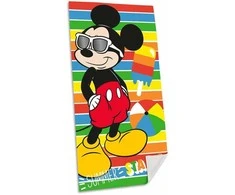 Rankšluostis Mickey Mouse Ręcznik plażowy Mickey Mouse 70 x 140 cm