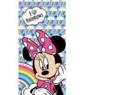 Rankšluostis Kids Euroswan - Akcesoria licencyjne Ręcznik plażowy 70x140 - Myszka Minnie