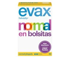 "Evax Normal Fresh Pantyliners" įklotai 40 vienetų