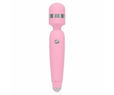 Rožinė Pillow Talk - Cheeky Wand Massager Rožinė