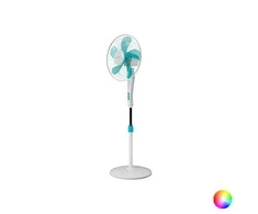 Ventiliatorius Cecotec EnergySilence 530 Power Connected | Stand Fan | 50 W | Diameter 40 cm | Greičių skaičius 3 | Oscillation | Remote control | Baltas