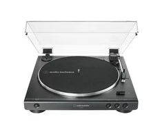 Visiškai automatinis patefonas su diržine pavara Audio Technica AT-LP60XBK