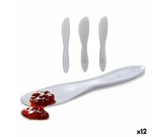 Kinvara Peilių rinkinys 18 x 3,5 x 1 cm Balta Plastmasinis (12 vnt.)