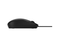 Hewlett Packard (HP) HP 128 USB su laidu Lazerinė pelė, Sanitizable - Juodas