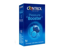 CONTROL Pleasure Booster Vibrating Silicone Ring - Intimate Stimulation System
