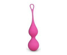 Rožinė Layla Peonia Rožinė Duo Training Kegel Balls Medical Silicone 140g