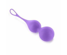 Layla Peonia Violetinė Kegel Exercise Balls, Medical Silicone, 140g