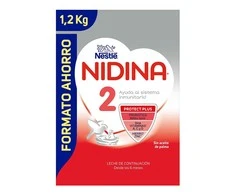 Nestlé Nidina 2 tęstinio maitinimo pienas vaikams 1000g