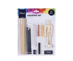 Bigbuy School Xqmax XQ Max Rinkinys do rysowania vaikams ARTIST, 12 dalys