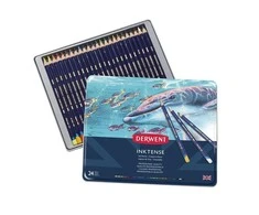 Artequipment Derwent - Inktense Pencils, 24 Tin