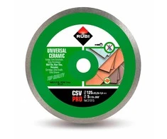 Deimantinis ištisinis diskas Rubi Pro 125x22.23x1.7mm