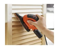 Black &amp; Decker Juodas &amp; Decker Trikampis šlifuoklis Juodas &amp; Decker BEW230BC-QS; 55 W