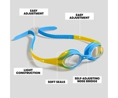 Vaikiški plaukimo akiniai Arena Spider Kids, mėlyni