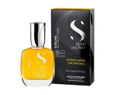 Alfaparf Milano Semi Di Lino Sublime Cristalli Liquidi spindesio suteikiantis plaukų serumas 30ml