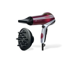 Plaukų Džiovintuvas - Braun HD770E 2200W Joninis Pilkas/Juodas/Raudonas