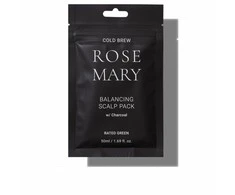 Rated Green Rated Žalias "Rated Žalias Cold Brew Rosemary Balancing Scalp" Atkuriamoji plaukų kaukė riebiems plaukams 50ml
