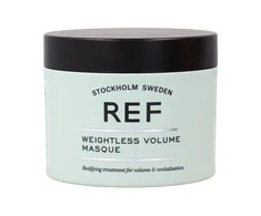REF „Weightless Volume“ veganiška plaukų kaukė „Kreminis“ suteikianti apimties, 250 ml