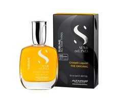 Alfaparf Milano Semi Di Lino Sublime Cristalli Liquidi spindesio suteikiantis plaukų aliejus 50ml