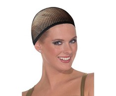 Pleasure Wigs Mesh Wig Cap Universal Size Breathable Juodas