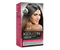 Kativa Keratin Minkštinantis ir glotninantis Smoothing Without Ironing Xtrem Care 30 Days 30 dienų rinkinys 3 vnt