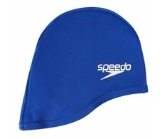 Speedo Plaukimo kepuraitė JUNIOR POLYESTER CAP mėlyna Speedo
