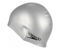 Speedo Kepuraitė Plain Flat silikon tamsiai mėlyna senior (8-709910011)