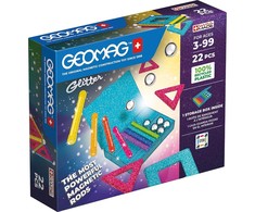 Geomag Magnetinis konstruktorius - Blizgantys paneliai (22 vnt.)