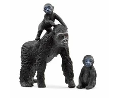 SCHLEICH „Wild Life“ Rinkinys - Lygumų gorilų šeima