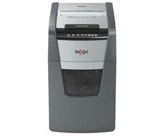 Rexel Optimum AutoFeed+ 130X Dokumentų naikiklis, Cross shredding, 4x28 mm, 55 dB, P-4, 44 L, Juoda