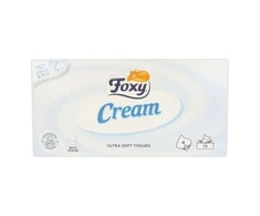 Foxy FOXY kremas servetėlės su drėkinamuoju kremu 76 vnt.