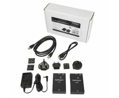 USB adapteris StarTech USB2001EXTV USB - RJ45 Juodas (USB2001EXTV)