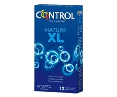 Control Nature Xl prezervatyvai 12 vnt