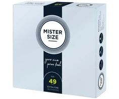Mister Size Prezervatyvai Mister Dydis Ø 4,9 cm