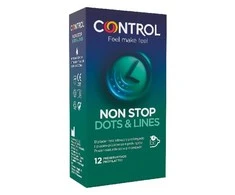 Control Non Stop prezervatyvai 12 vienetų