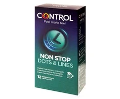 Control Non Stop prezervatyvai 12 vienetų