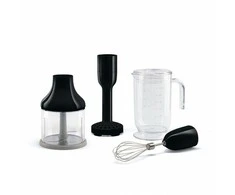 Rankinis Trintuvas - SMEG HBAC11BL 1.4L Matuoklis, 500ml Smulkintuvas, Plakiklis, Kočėlas Juodas
