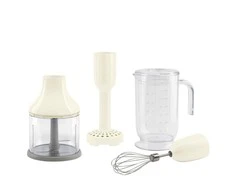 Virtuvinis Maišytuvas - SMEG HANDMIXER HBAC11CR 1.4L Matuoklis, 500ml Smulkintuvas, Grietinėlė