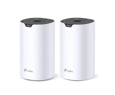 Maršrutizatorius „TP-Link AC1900 Whole Home Mesh Wi-Fi“ sistema | Deco S7 (2 pakuotės) | 802.11ac | 10/100/1000 Mbit/s | Ethernet LAN (RJ-45) jungtys 1 | Tinklelio palaikymas Taip | MU-MiMO Taip | Nėra mobiliojo plačiajuosčio ryšio | Antenos tipas Vidinis