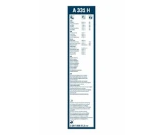 Galinis valytuvas Bosch Rear A331H, 330 mm