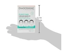 Diadermine veido odos valymo juostelės normaliai mišriai odai 6 vnt