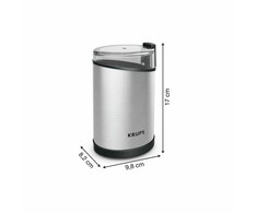 Kavamalė Kavos Malūnėlis - Krups GX204D10 200 W Sidabrinis