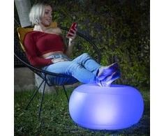 Pripučiama sėdynė su įvairiaspalviais šviesos diodais ir nuotolinio valdymo pulteliu Pulight InnovaGoods