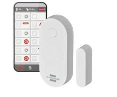 Brennenstuhl Brennenstuhl Connect Zigbee door &amp; window contact TFK CZ 01, opening detector