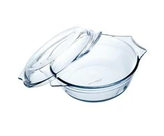 Apvalus su dangteliu 3,2 l OCUISINE orkaitėje atsparus indas